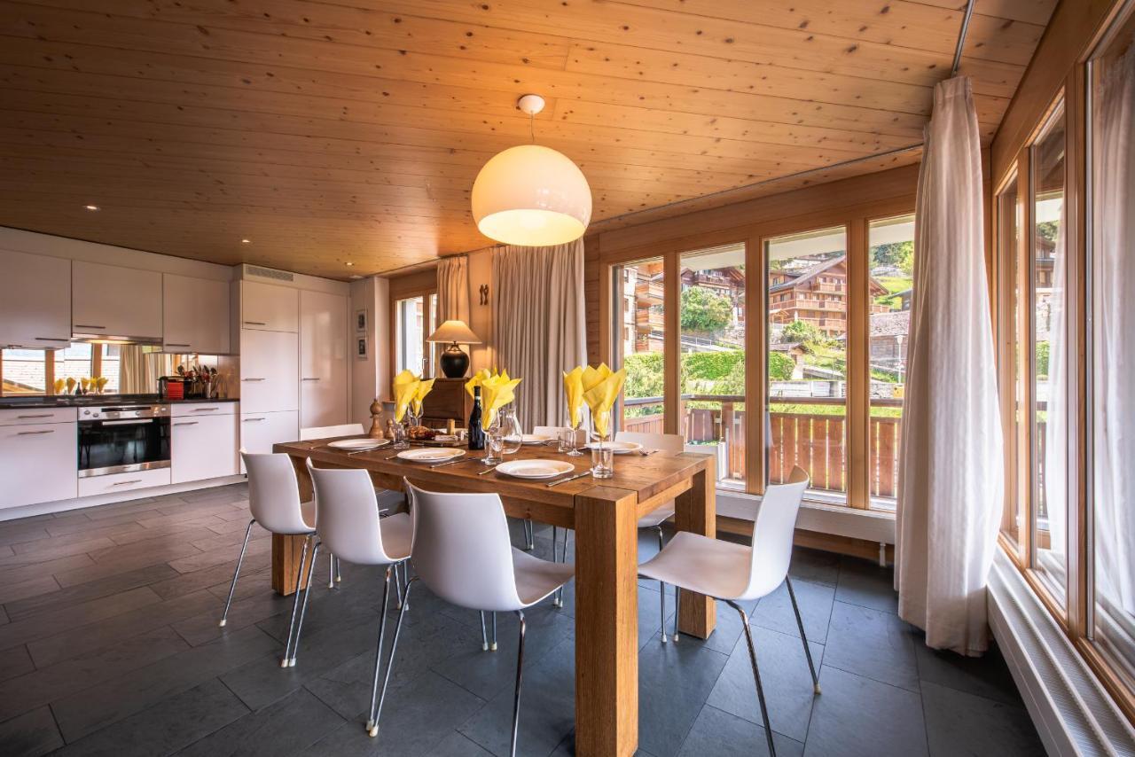 Chalet Bella Vista 4 Wengen Buitenkant foto