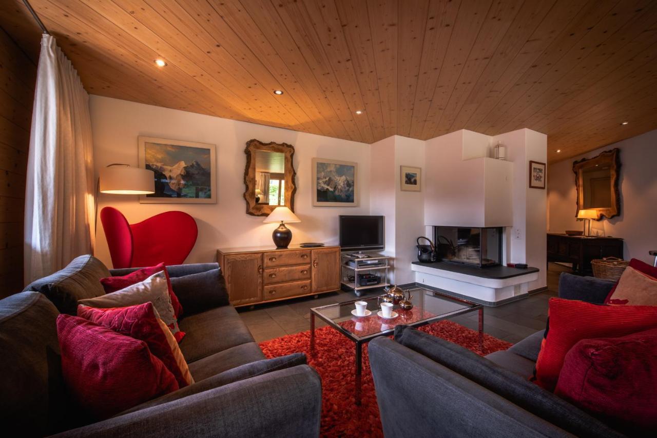 Chalet Bella Vista 4 Wengen Buitenkant foto